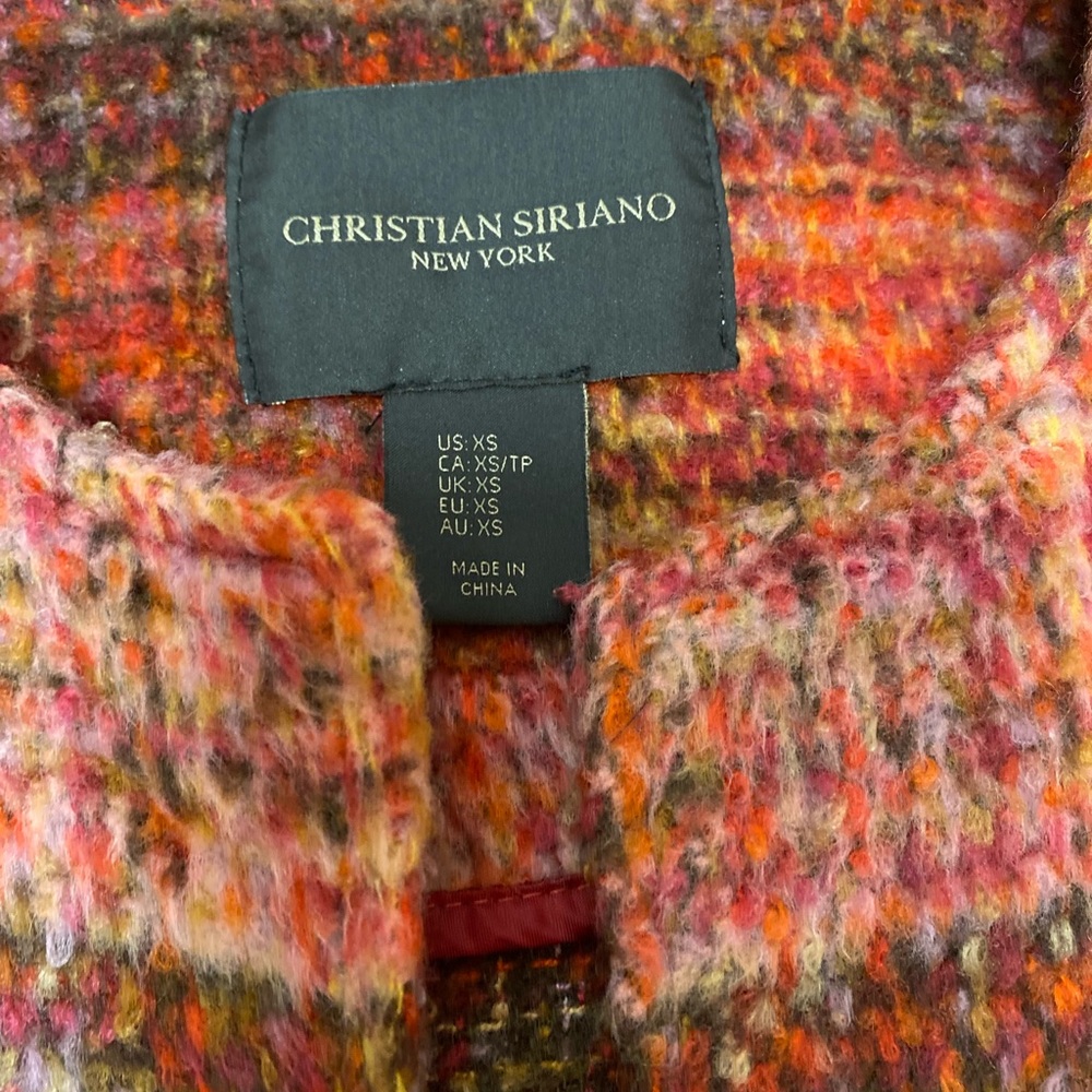 Christian Siriano Multi Color Open Front Acrylic … - image 7